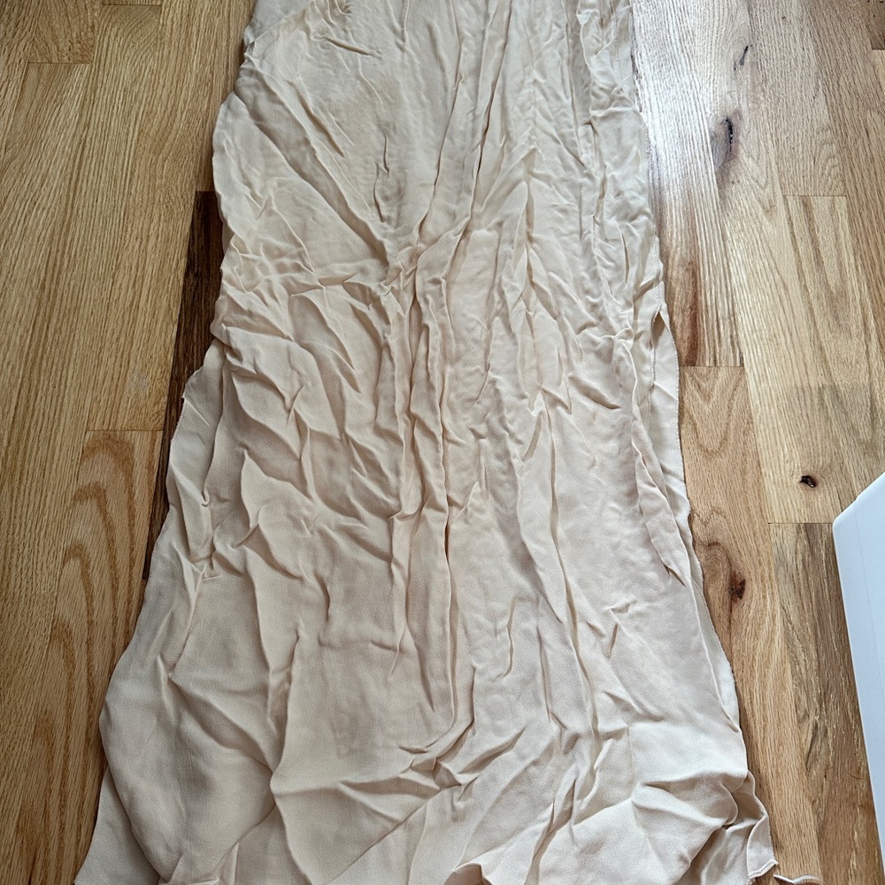 NWT Soft Beige Zara Atelier Kaftan with Metal Detail - Picture 13 of 15